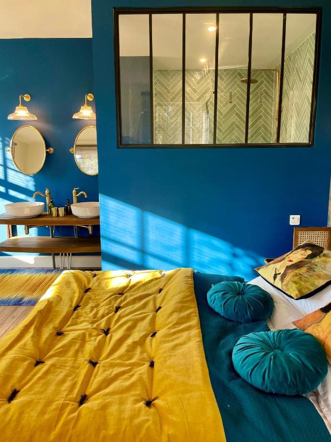 Aux Jolies Sources Bed and Breakfast Saint-Aubin-sur-Scie Exteriör bild